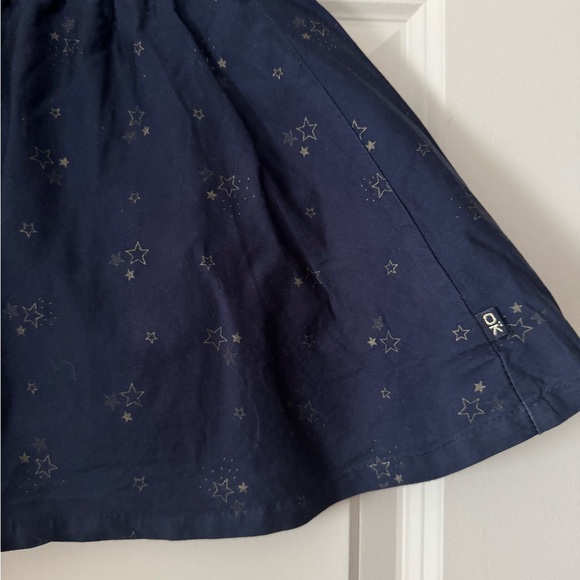 Navy A-line skirt - Picture 2 of 3
